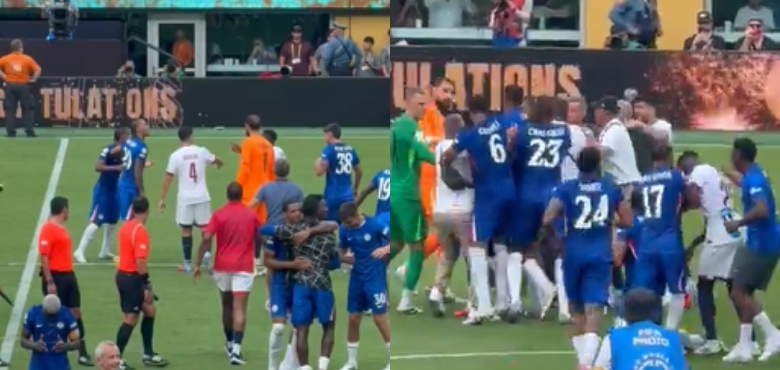 Luis Enrique Hits Joao Pedro in Club World Cup Final Clash