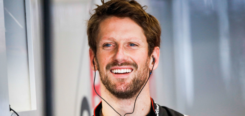 Grosjean Reunites With Haas for Special Formula 1 Test